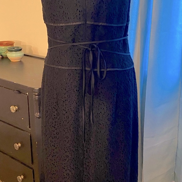 2 piece set, the perfect little black eyelet dress & NWT matching jacket - Picture 14 of 14